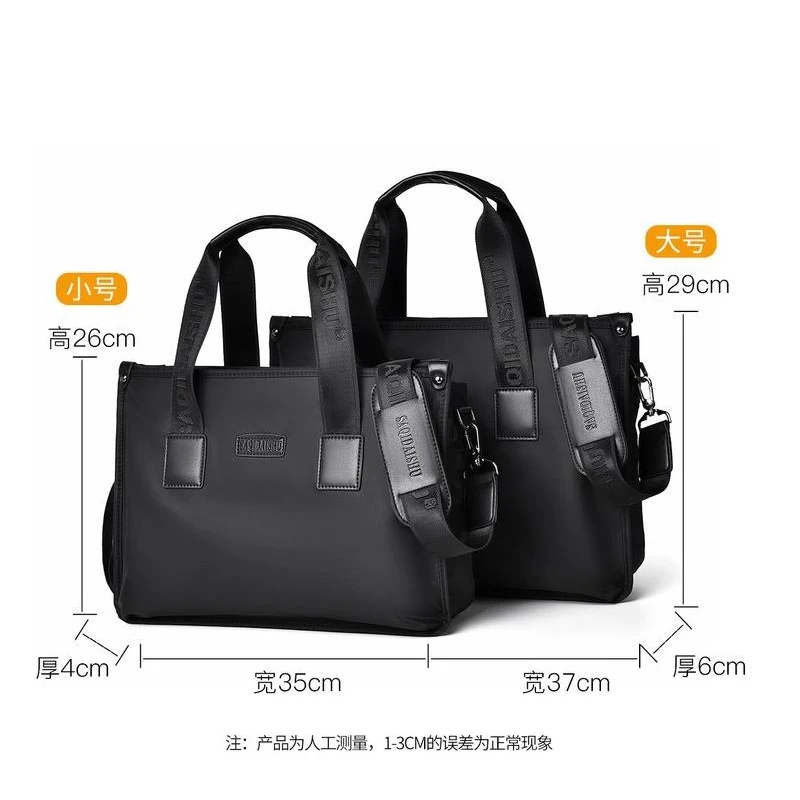 Computer Handbag Men Briefcase Men Bag Waterproof Oxford Fabric Canvas Crossbody Shoulder Bag bolsos para hombre mochila