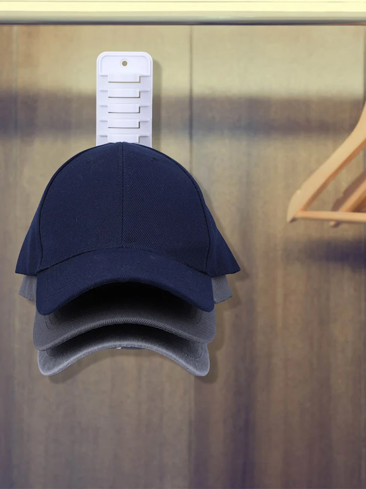 Baseball Hat Organizer Hold Up To 16 Hats Hat Display Holder Space-Saving Wall Hat Hanger for Door Closet