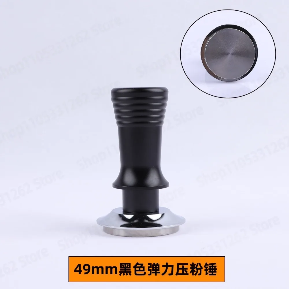 49mm Coffee Distribution Tool Constant Force Spring Tamper Set With Base For Delonghi Portafilter Accessories 6