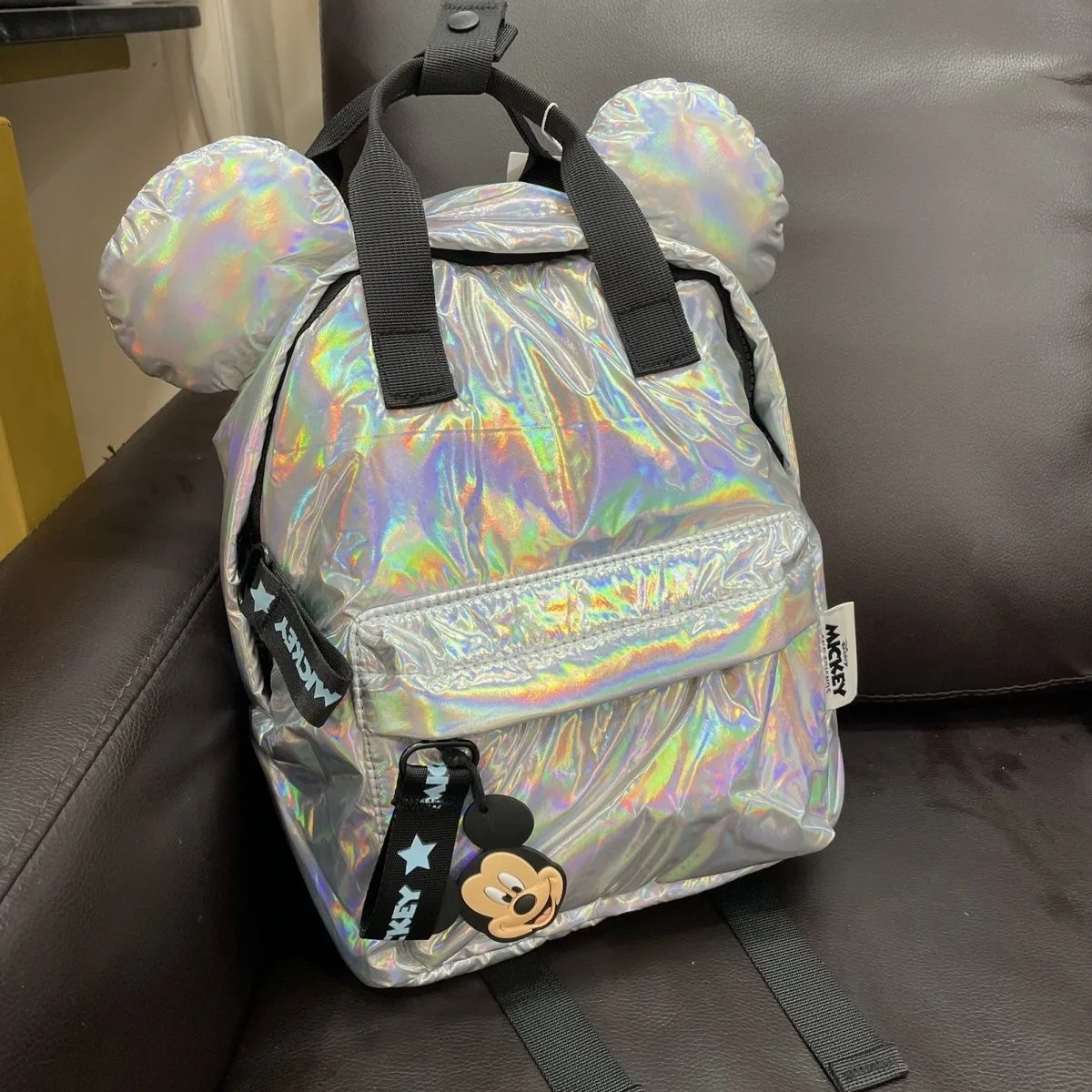 حقيبة كتف كرتونية من ديزني للأطفال ، ميكي ماوس ، أصدقاء ، حقيبة مدرسية جميلة ، حقيبة ظهر لرياض الأطفال ، هدية للفتيات الصغيرات ، جديدة #5