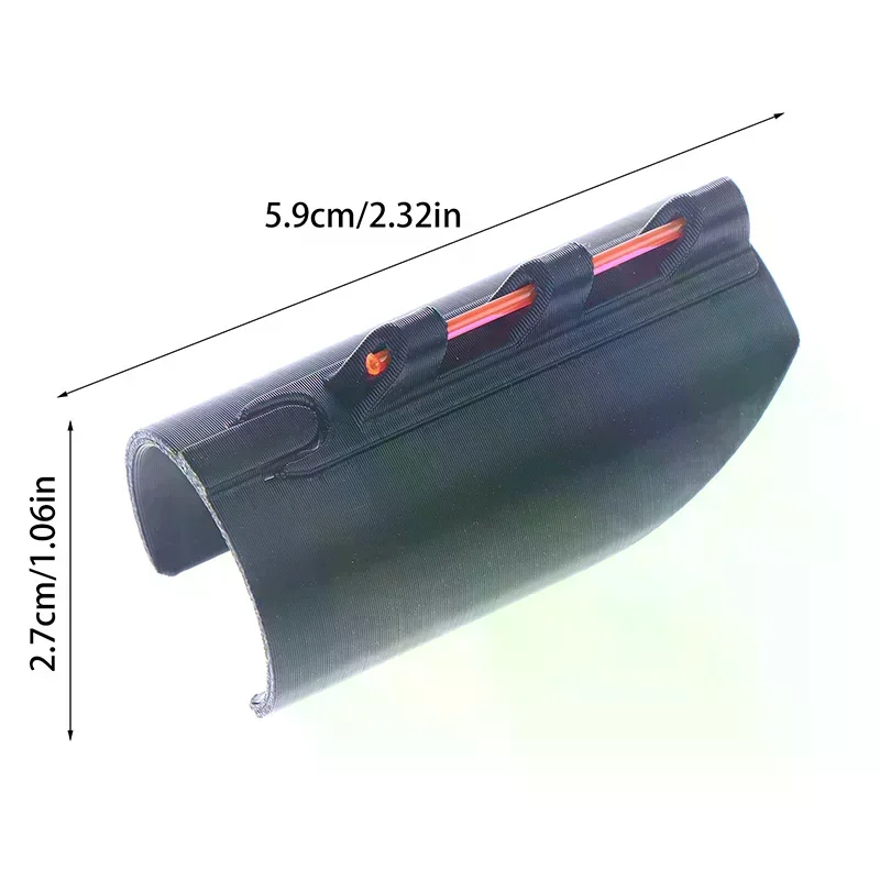 Plastic 3D Printing Accessories AEG Fiber Optic Tip Front Cap For M870 Series 12GA Mossberg 590A1 Benelli