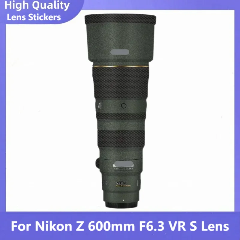 

Customized Sticker For Nikon Z 600mm F6.3 VR S Decal Skin Camera Lens Vinyl Wrap Film Coat For NIKKOR Z600 Z 600 6.3 F/6.3