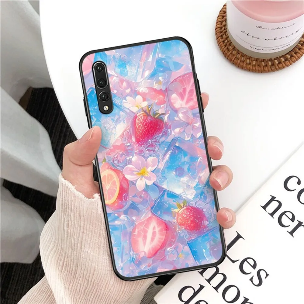 3D Water Ripple Simple Art Phone Case For Huawei P 8 9 10 20 30 40 50 Pro Lite Psmart Honor 10 Lite 70 Mate 20lite