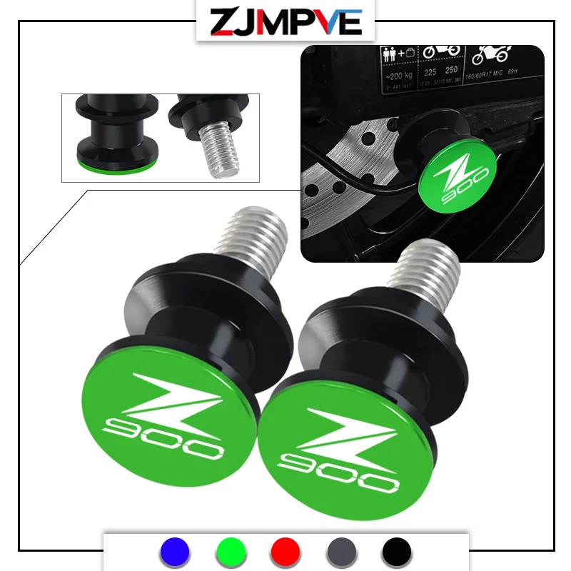 

Motorcycle CNC Aluminum Swingarm Spool Sliders Stand Screws For Z900 Z900RS 17-24 Z900SE 23-24 z900 z900rs z900se Z 900 RS/SE