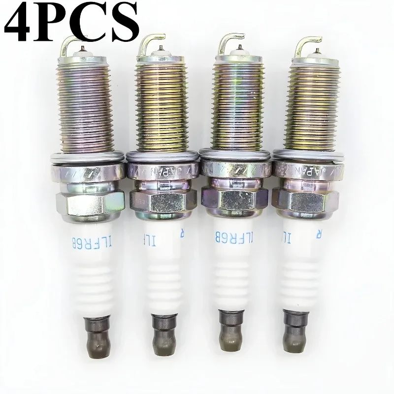 

4Pcs Iridium Spark Plug 22401-AA630 ILFR6B Fit for Subaru FORESTER IMPREZA TRIBECA Volvo C30 C70 S40 S60 S80