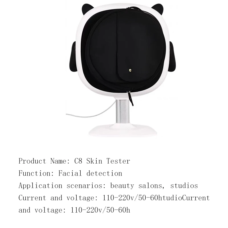 C8 Intelligent Skin Detection Analyzer Facial UC Layer Moisture Spectral Analyzer