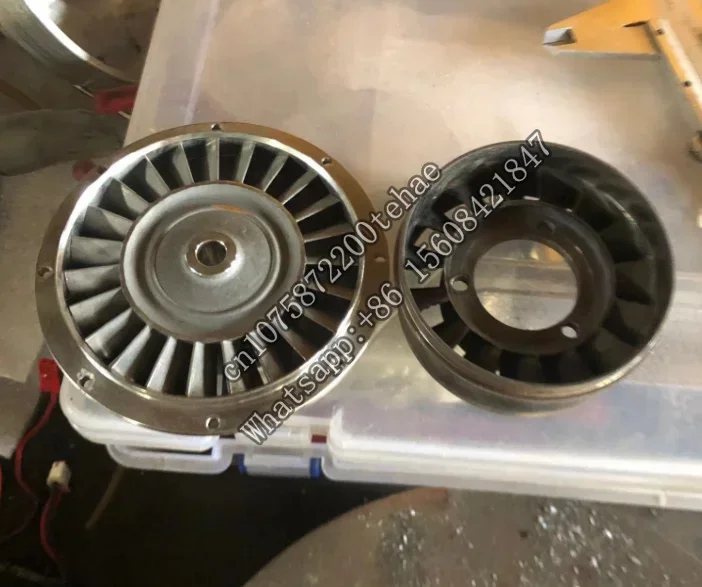 Турбинный двигатель NGV GR180 Замените Jetcat160P Материал Inconel 718