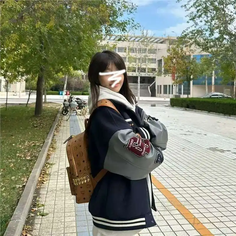 Honkbaljassen Kap Dames Winter Voorruit Antivries Isolatie Gevoerd Multi-Pocket Team Drukknoop Verstelbaar Oversize