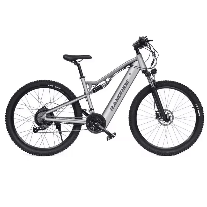 

E-bike 1000W 27.5-inch Electric bike Aluminum alloy full suspension ebike 48V 17AH lithium battery