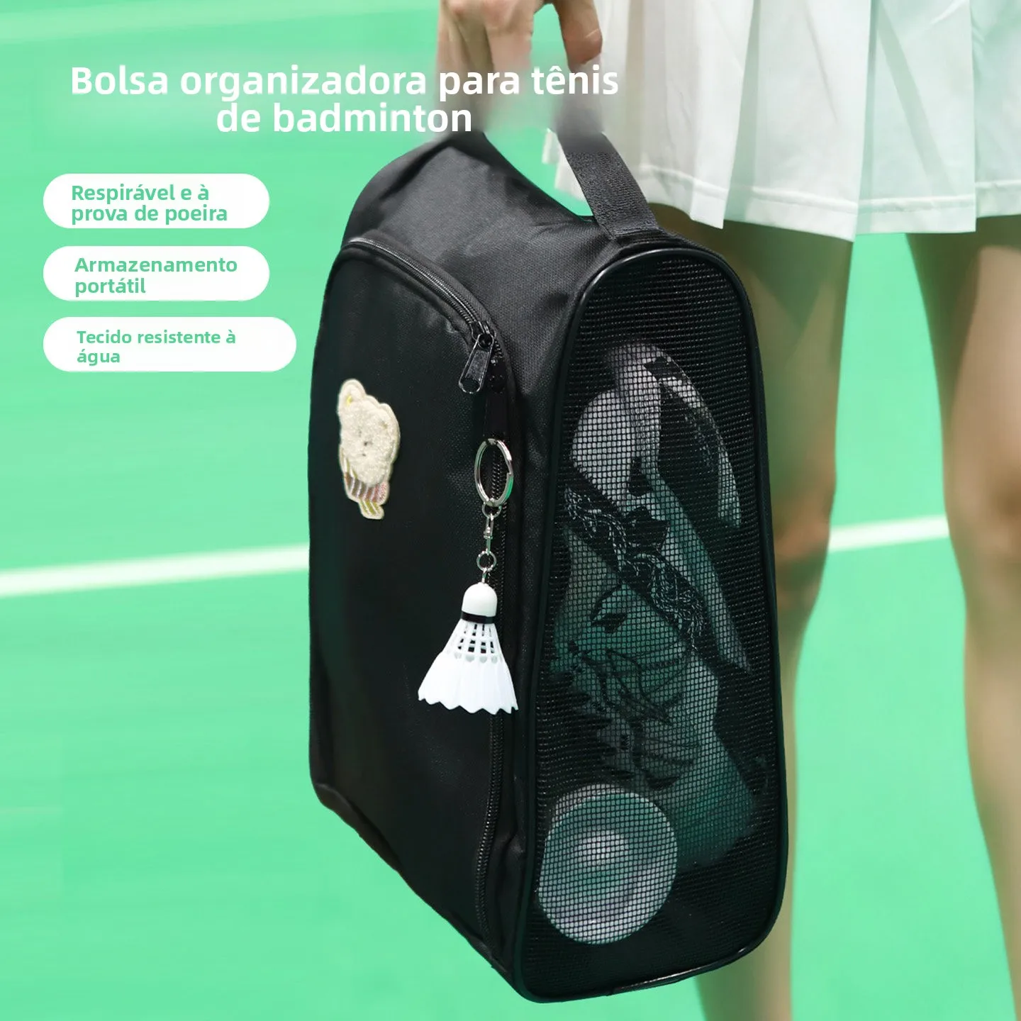 bolsa-de-sapatos-para-badminton-a-prova-d'agua-para-viagens-ao-ar-livre-malha-respiravel-unissex-bolsa-de-armazenamento