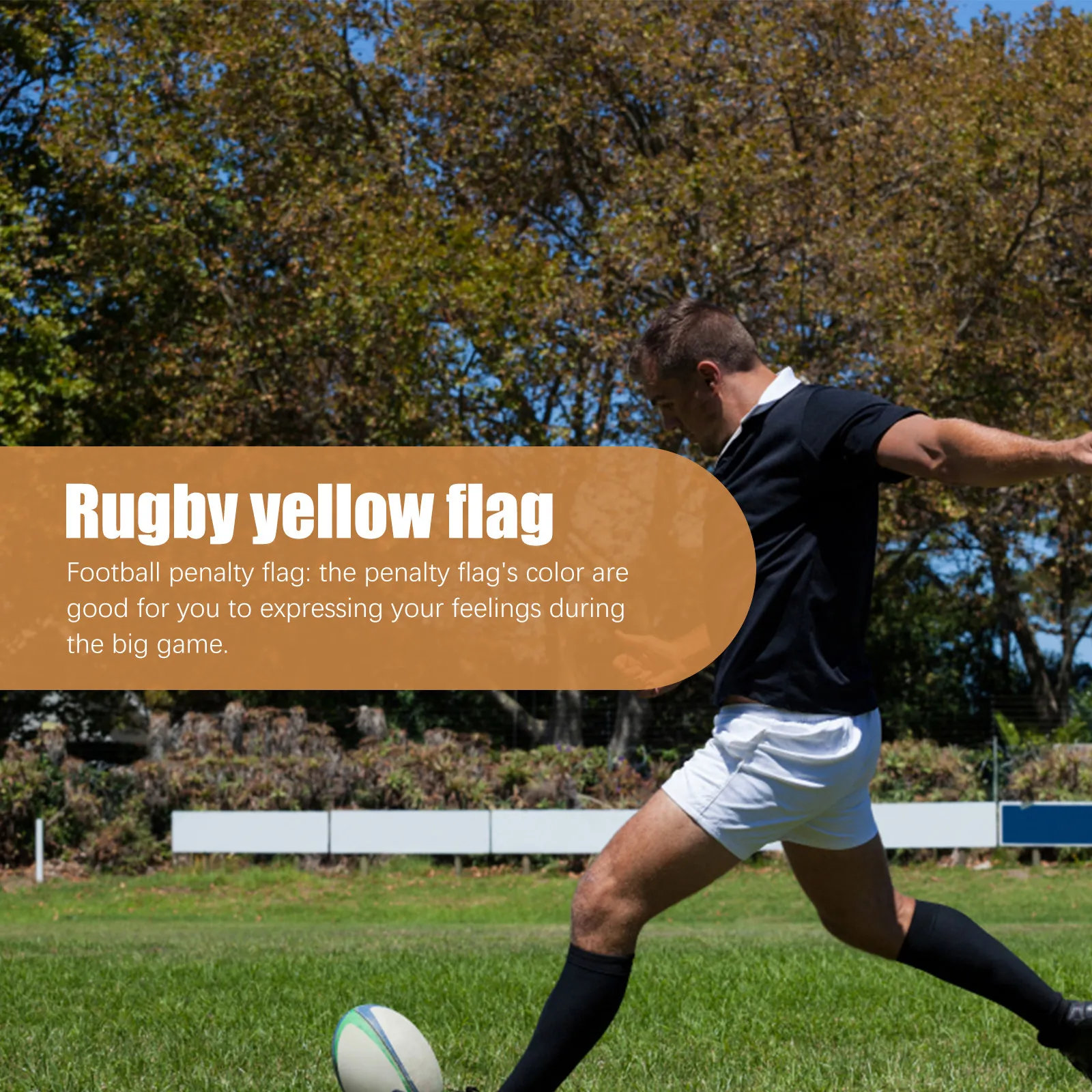 

8Pcs Football Penalty Flags Nylon Tossing Flags Bright Yellow Sports Penalty Props Party Accessory Football Game Referee