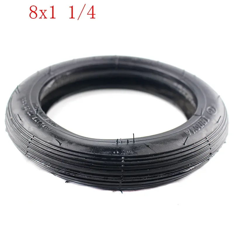 High performance 8 inch tyre 8X1 1/4 Scooter Tire & Inner Tube fit  Bent Valve Suits Bike Electric / Gas  Tyre