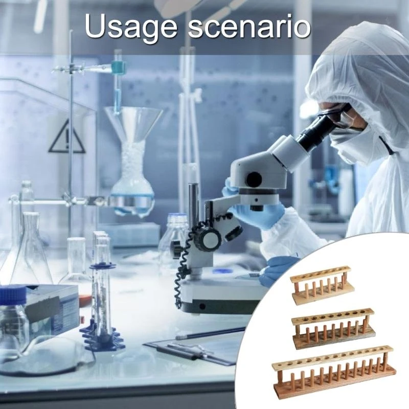 Деревянная стойка для тестовой трубки 22 мм тестовая труба держатель стойка центрифужных труб