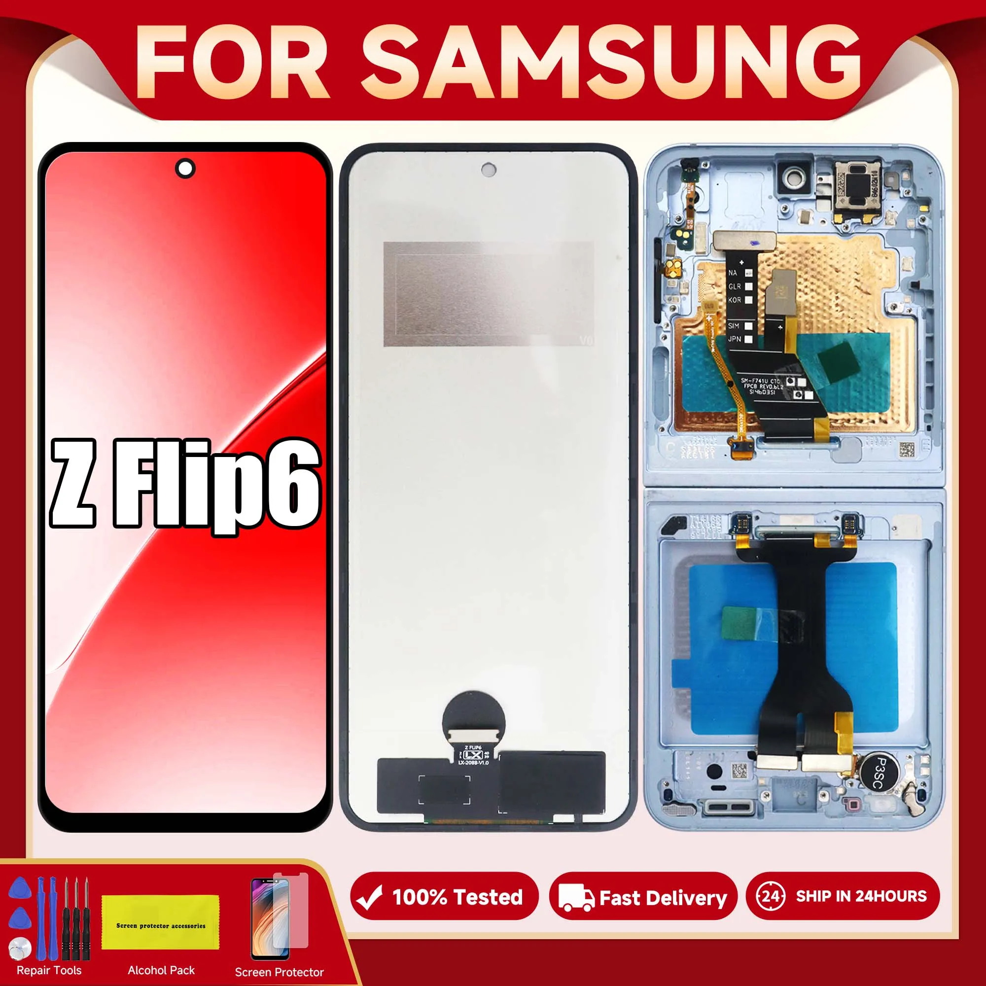pantalla-lcd-tft-de-663-pulgadas-para-samsung-z-flip6-sm-f741-f741u1-reparacion-de-pantalla-tactil-digitalizadora