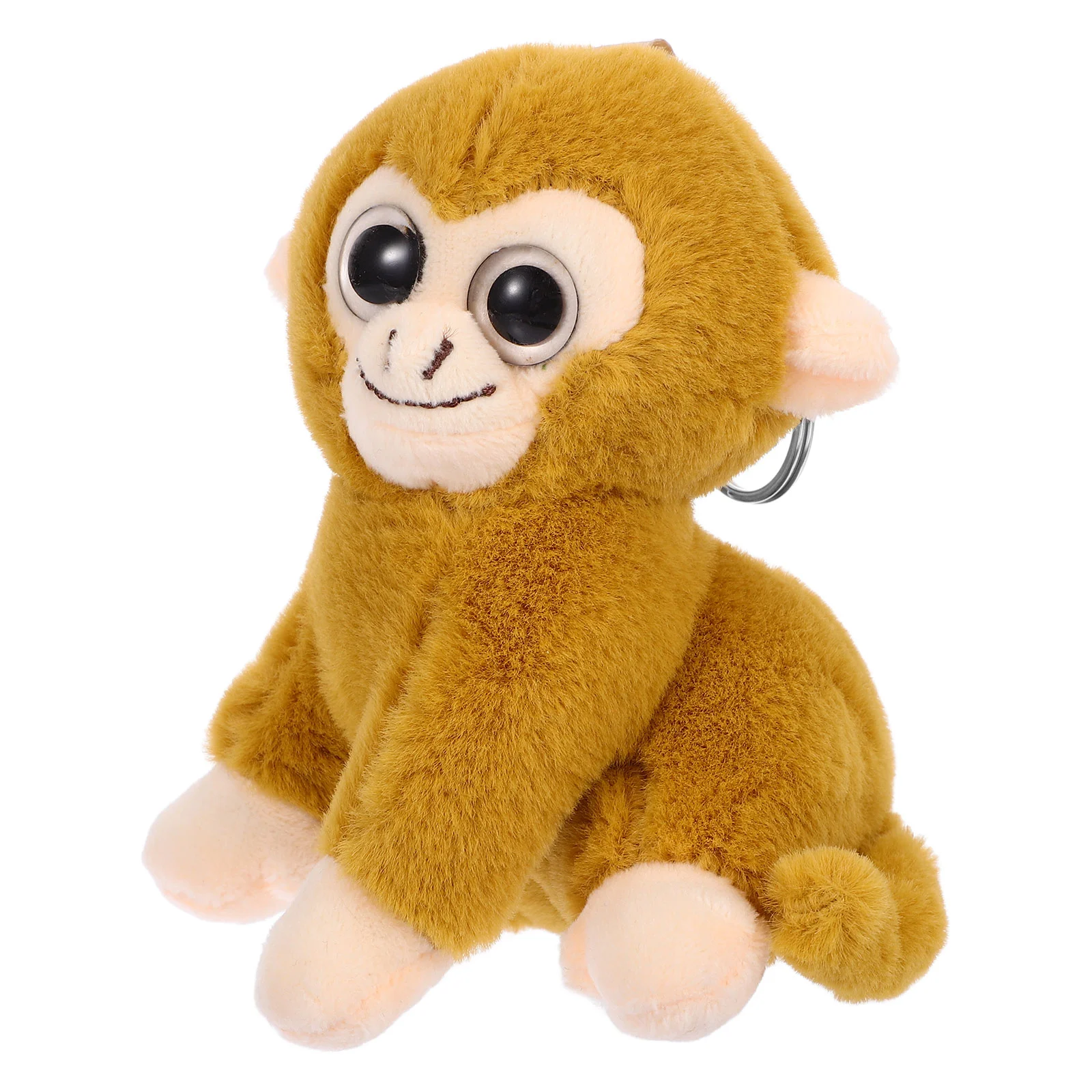 

Monkey Keychain DIY Keychains Plush Stuffed Toy Charms Keyring Backpack for Kids Pendants Wallet Animal Hanging Decor