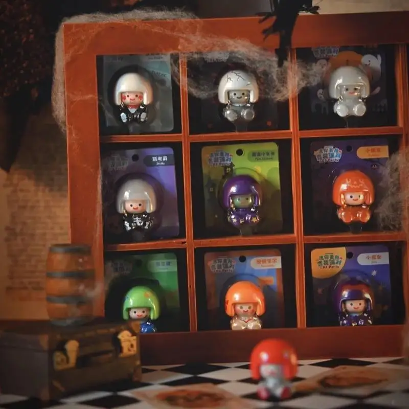 

Новый MINI MAGE Cross Dressing Party Series, милая зернистая слепая коробка, милая модель, украшение для рабочего стола ручной работы, эксклюзивный подарок на Хэллоуин