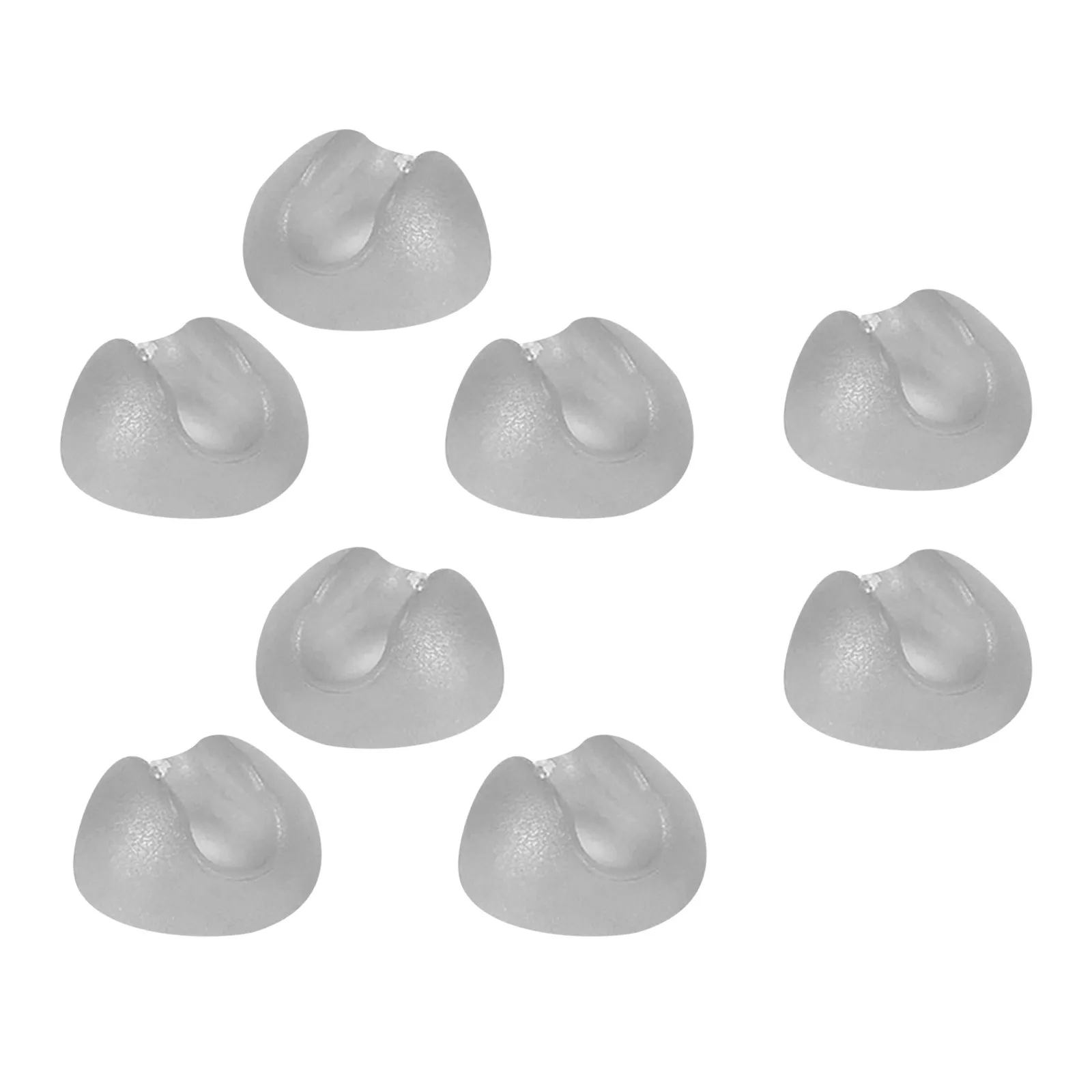 8Pcs Premium Furniture Feet Pads Simple Easy-Install Anti-Slip Chair Table Leg Protectors for Home Office School Library