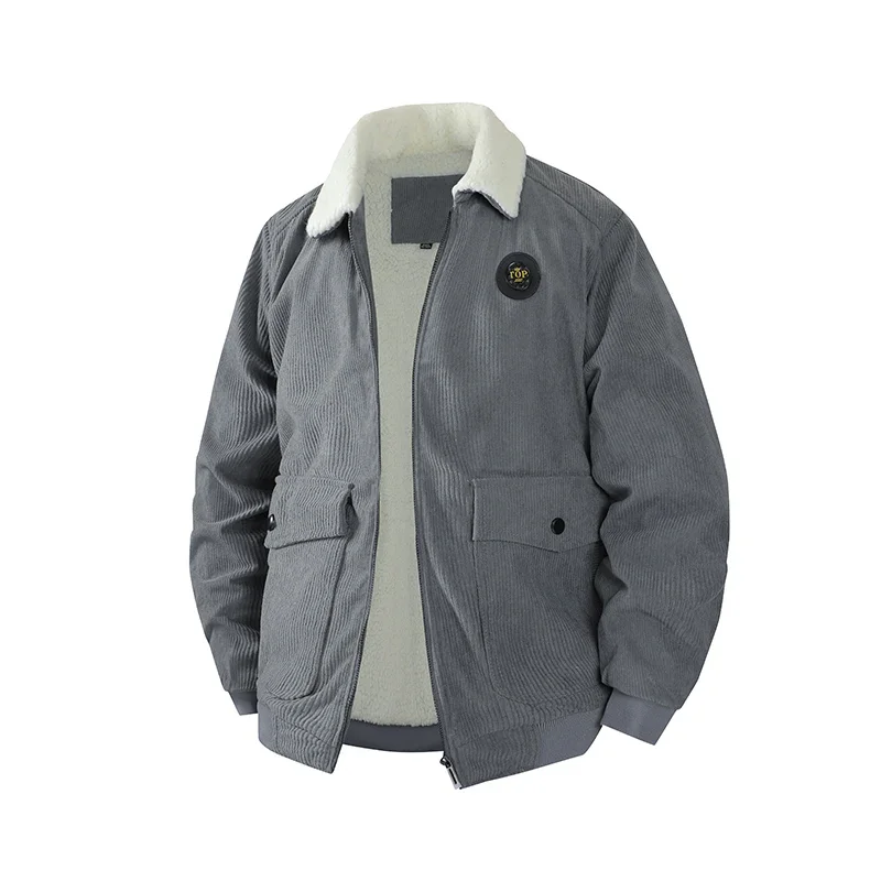 

2025 зимняя мужская повседневная флисовая роскошная подкладка, модное пальто для мужчин, теплые легкие куртки