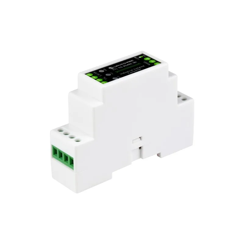 

Rail-Mount TTL To RS485 Galvanic Isolated Converter, 600W Lightningproof & Anti-Surge, Multi-Isolation Protection