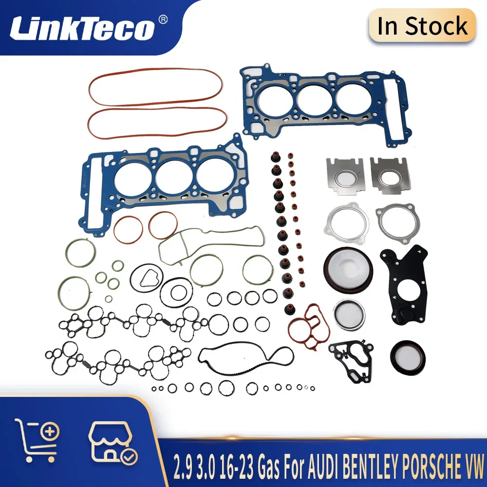 Auto Engine Parts Cylinder Head Gasket Seal Set Fit Kit 2.9 3.0 L T 16-23 Gas For AUDI A4 A5 A6 A7 A8 Q5 Q7 BENTLEY PORSCHE VW