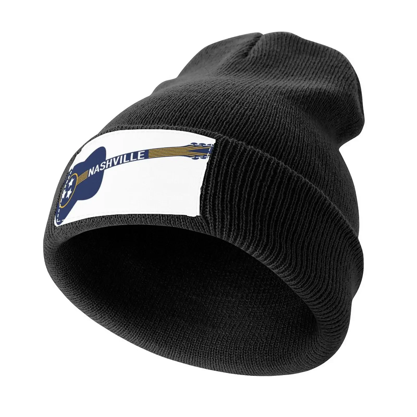 

Nashville Guitar Knitted Cap Sunhat Streetwear Military Cap Man Golf Men Women's