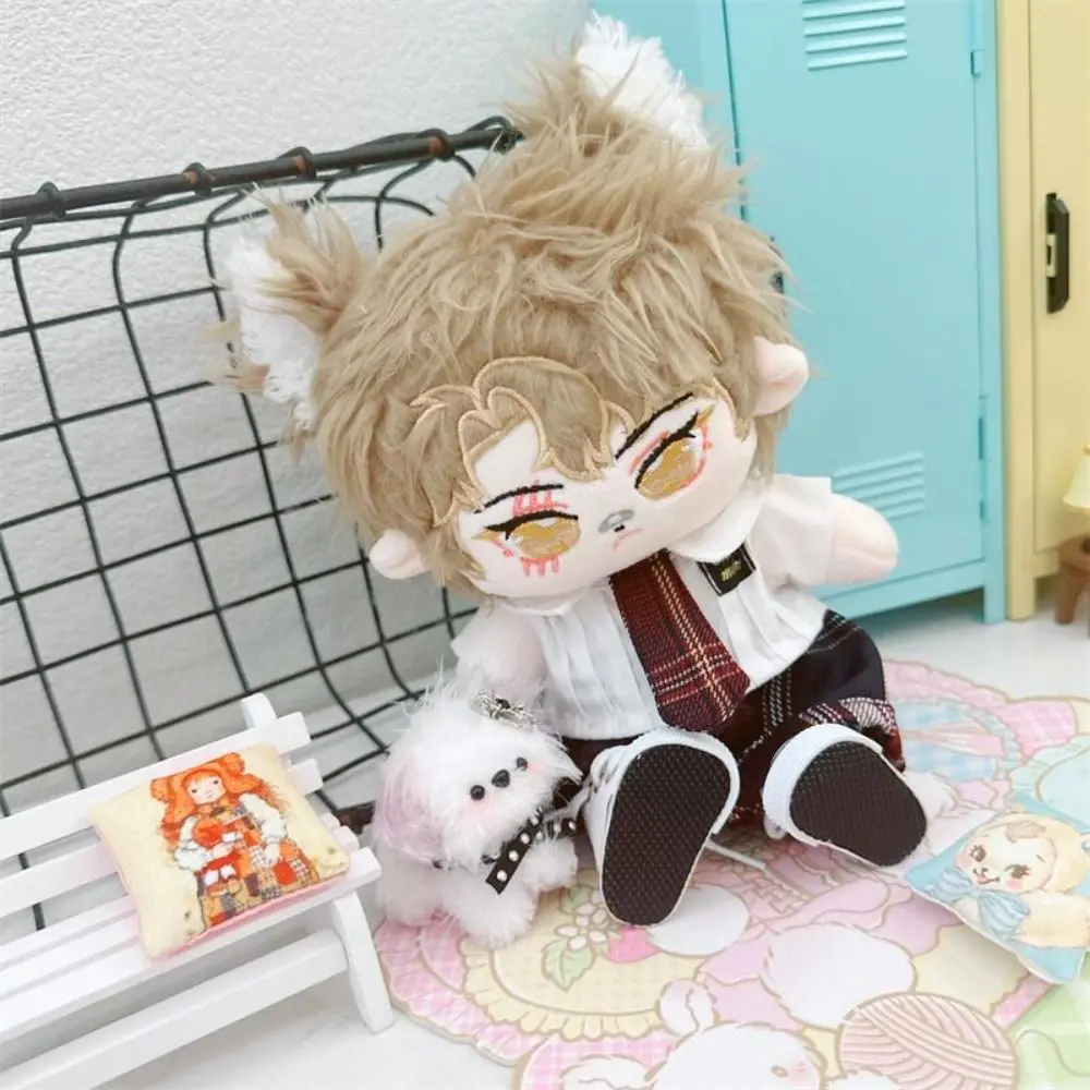 Adorabile Uniforme JK in Cotone, Abiti Morbidi per Idol, Vestiti Kawaii Imbottiti 10CM/20CM per Giocare a Casa