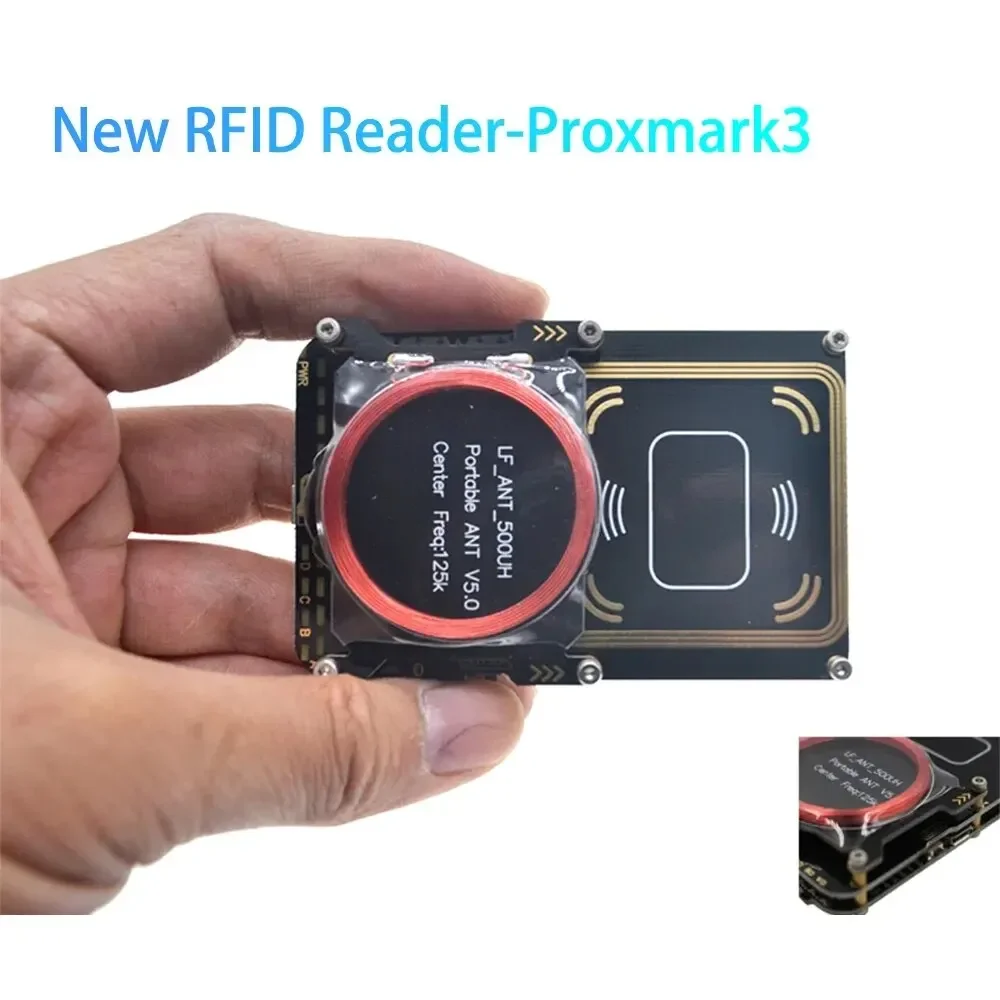 NEW Proxmark3 512M RFID Card Reader IC/ID Key Writer UID S50 Decoding Duplicator NFC 5.0 Smart Chip Copier Programmer Kit