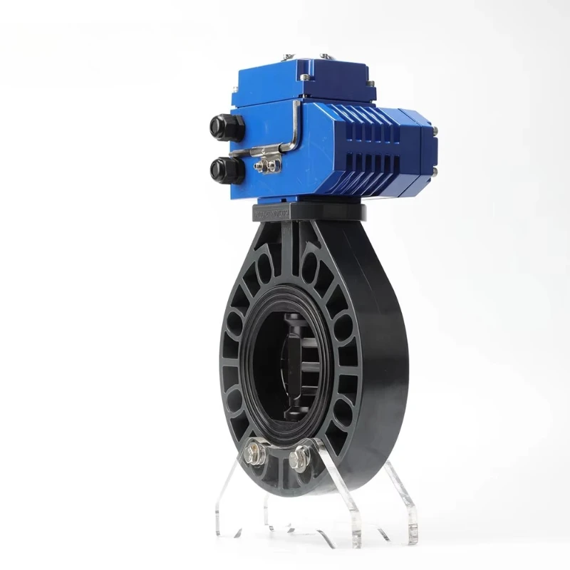4-Inch two-way electric butterfly valve with actuator high pressure CE certification