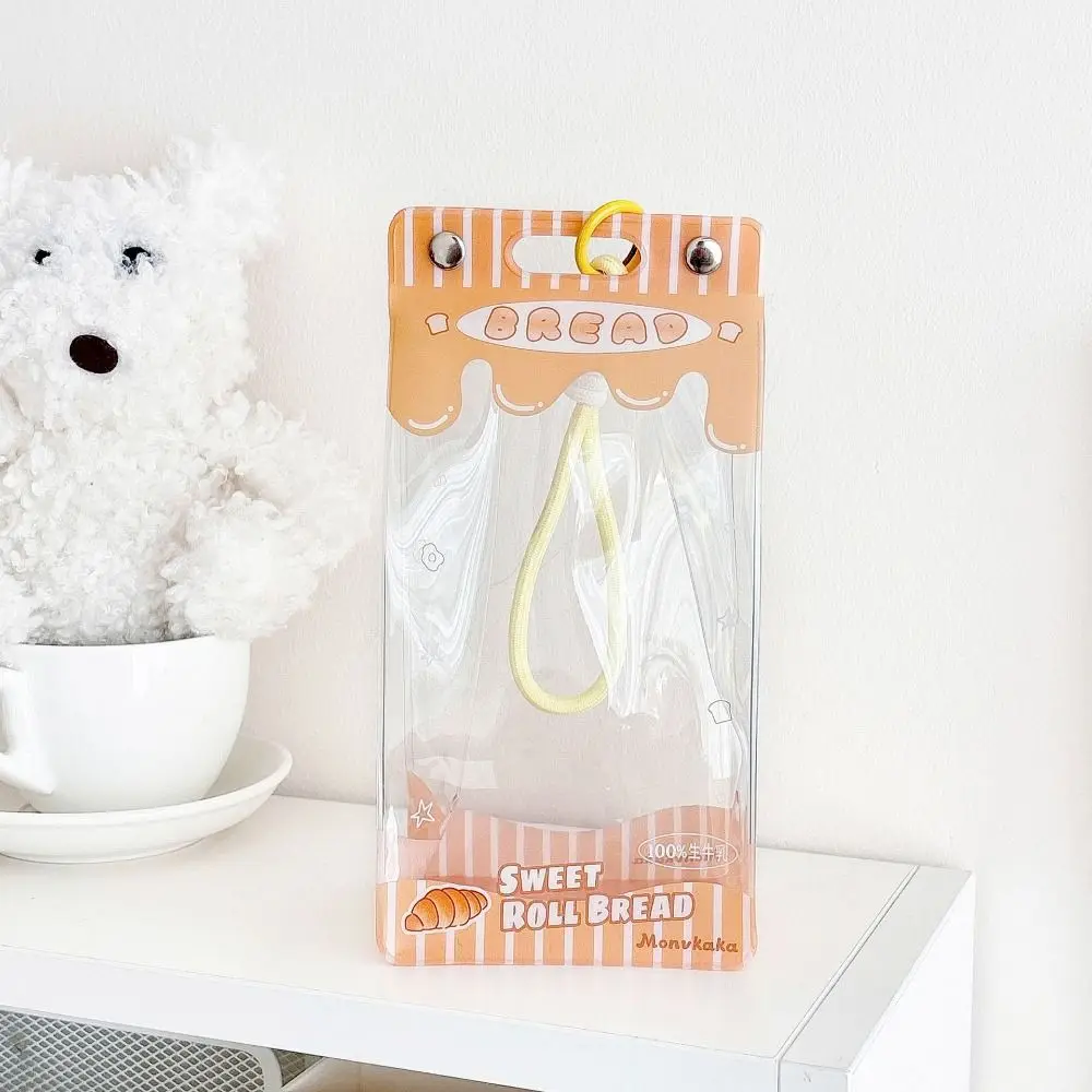 PVC ミニ人形収納ポーチ透明防塵人形外側バッグ再利用可能な吊り下げ可能なデータケーブル収納袋人形収納