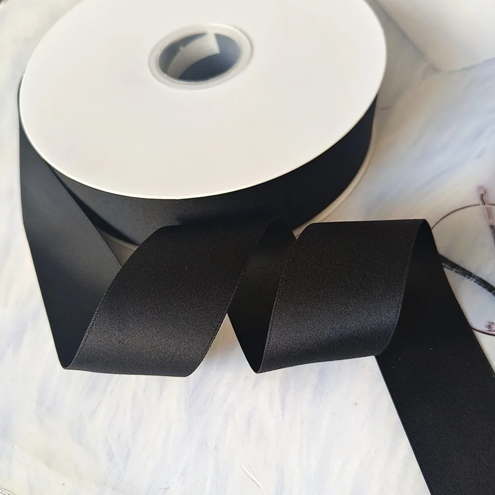 5Yards 10MM 25MM 38MM Wide Matte Double Face Satin Ribbon DIY Bows Gift Wrap Decorative Tape