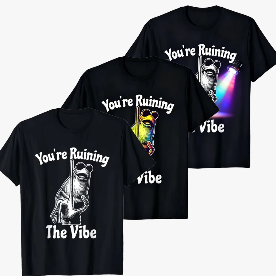 2026 أنت تدمير فيبي مضحك ماركوس دودة ميمي تي شيرت للرجال والنساء القطن تي شيرت قصير الأكمام بلايز Harajuku المحملة