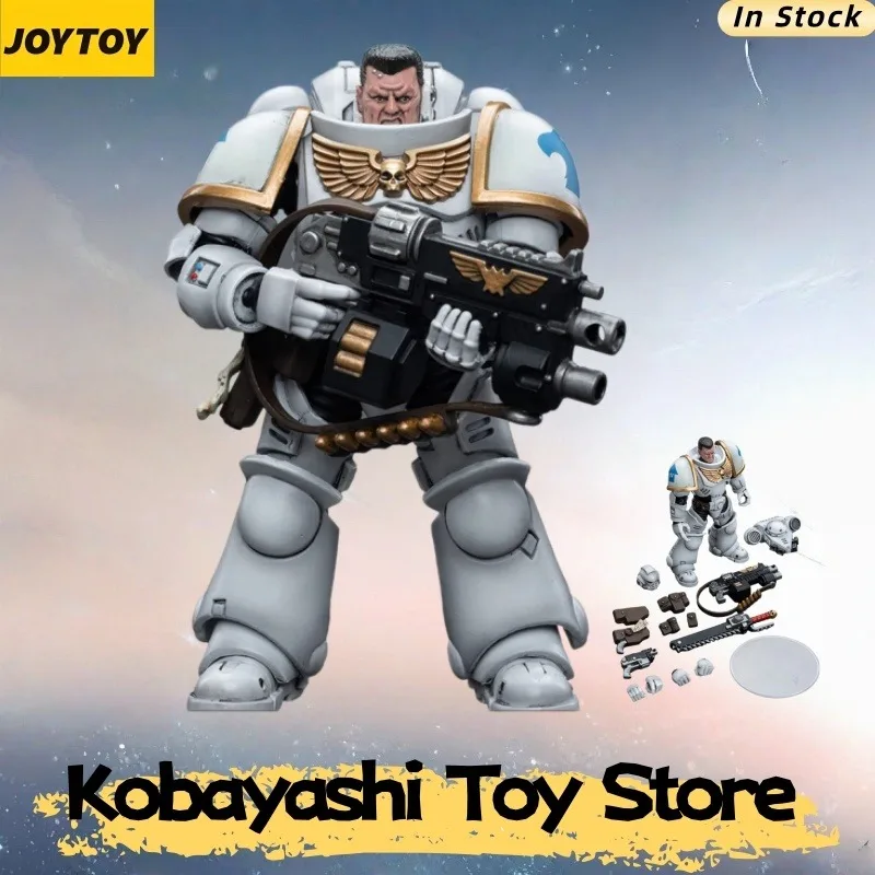 

Original JOYTOY Warhammer 40k Space Marines White Consuls Intercessors 1 1/18 Action Figure Brand New in Stock