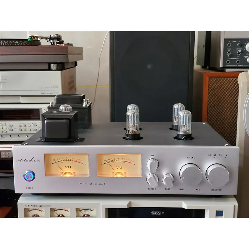 Lyele Audio Cv181 Tube Preamplifier Hifi Tube Amplifier Low Distortion Low Noise High-end Tube Amplifier Handmade 6h8c