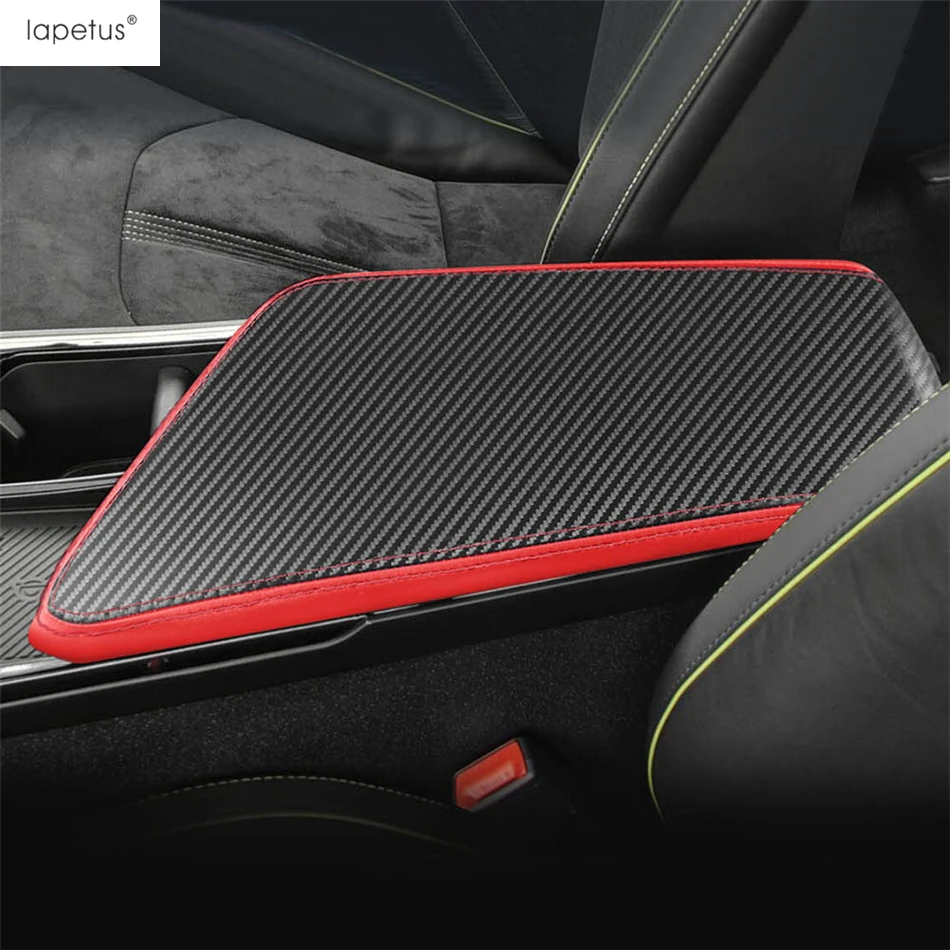 

Central Console Armrest Box Pad Cover For Kia EV6 GT 2022 2023 2024 Car Organizer Hand Support Cushion Mat PU Leather Interior