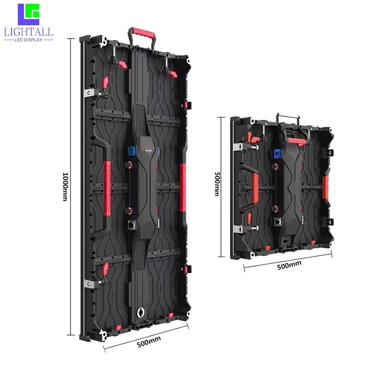 P2.6 500x1000mm Panel Stage LED Display Led Video Wall Indoor Outdoor Capacitive LED Screen for Concert