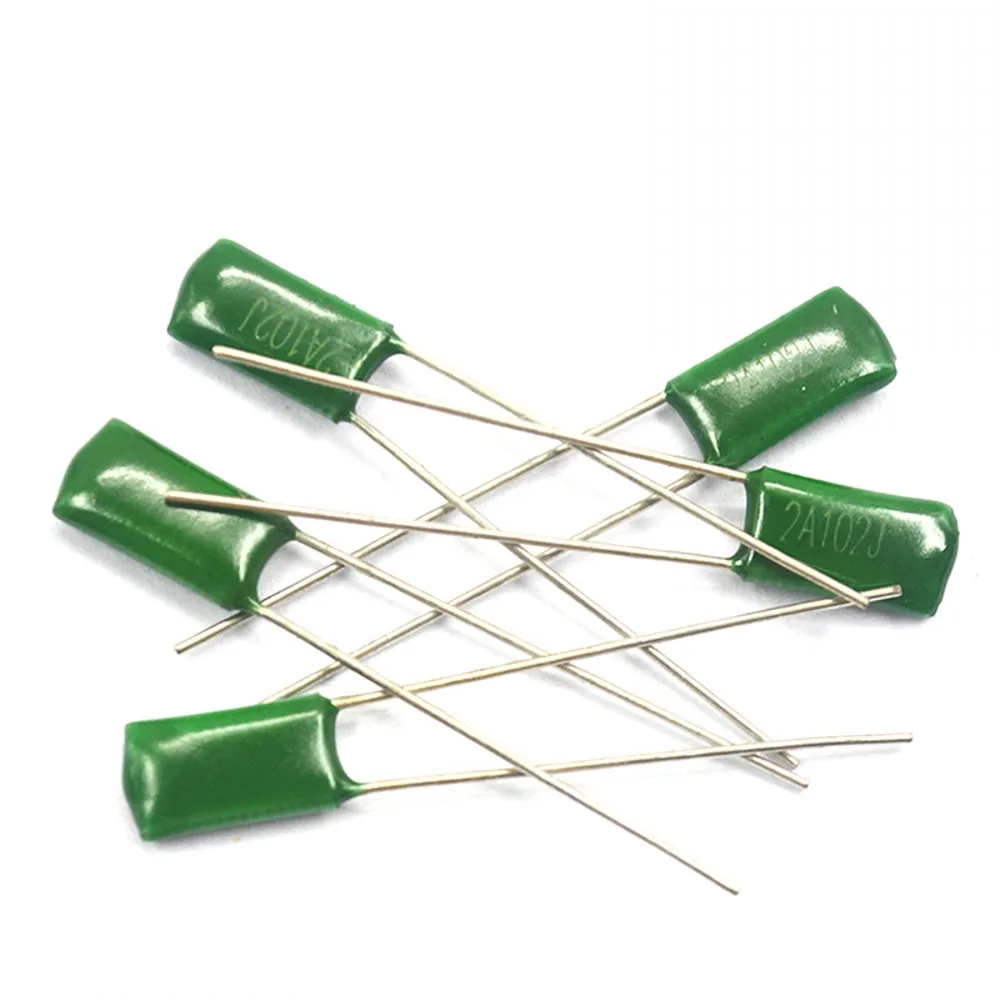 Polyesterfolienkondensator 100V 1nF 1,5nF 2,2nF 100nF 220nF 2A102J 2A152J 2A222J 2A392J 2A103J 2A473J 2A104J 2A154J 2A474J – Detail 5