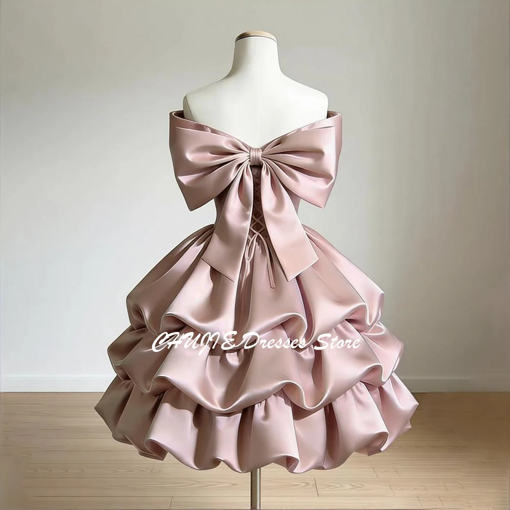 Tiered Graduation Dress Hot Sale Homecoming Dresses For Teen Customized Sweet 15 16 Mini Evening Prom Gowns платье на выпускной