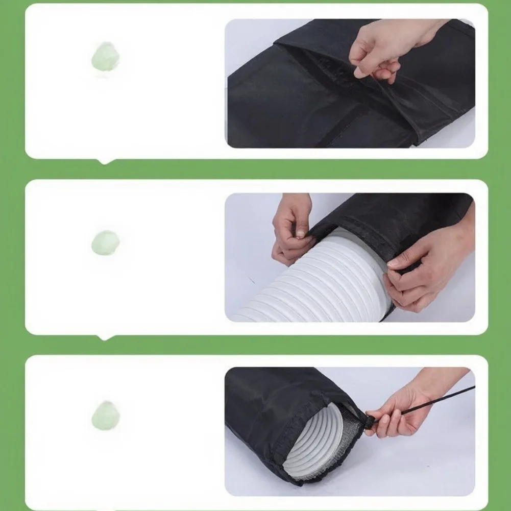 2026 Insulated Air Conditioning Hose Sleeve Heat Proof Cover For Portable AC Units Easy Install Energy Efficient Cooling Access=