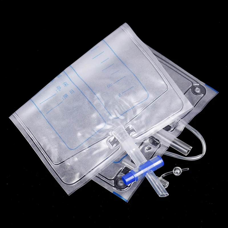 1000ML 2000ML Reusable medical health equipment Urine Bag catheter urinals for men Urine Collector Bag Urinal Pee Holder