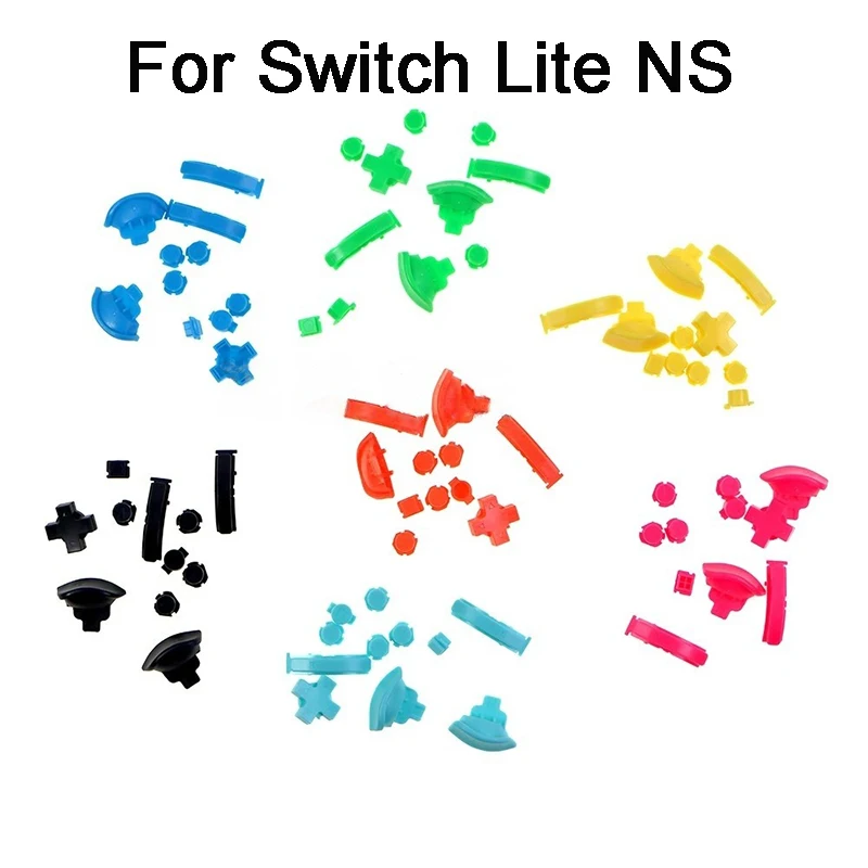 Консоль игровая YuXi для Nintendo Switch Lite NS Lite, комплект полноценных кнопок, пусковой механизм, кнопка «домой», кнопка ZL ZR L R, 1 комплект