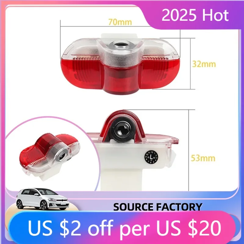 

GOLF 4 5 6 7 Эмблемы Горячие антенны Светодиодные лампы для украшения интерьера двери автомобиля Аксессуары для VW Caddy MK3 Bora Lavida Golf 3 4