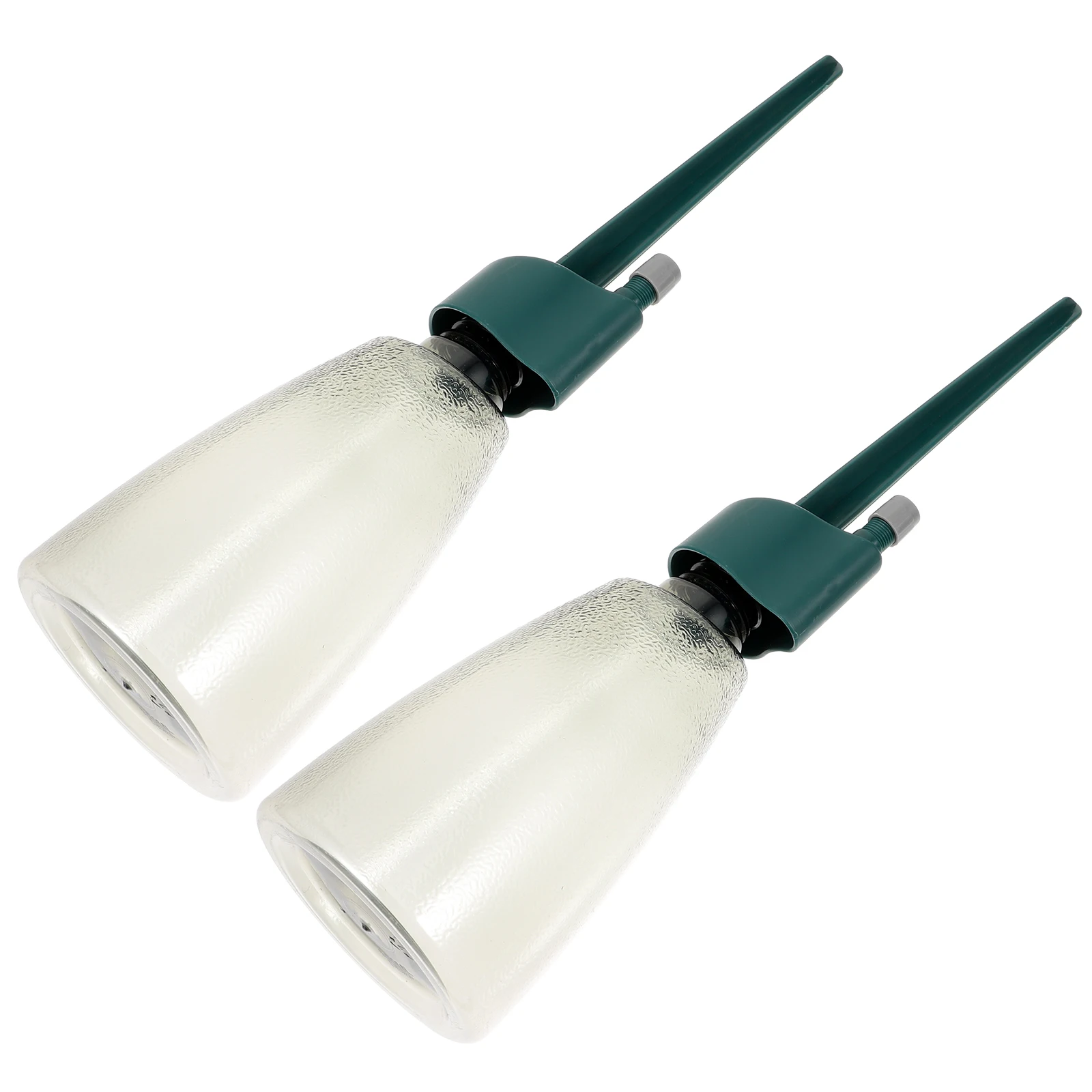 

2pcs Automatic Self System for Plants Adjustable Rate Universal Design No Leakage Dripper Spikes Plastic Indoor