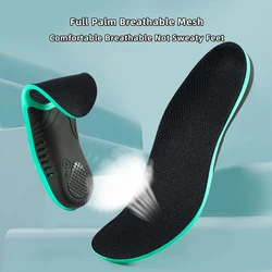EVA Orthopedic Shoes Sole Insoles For feet Arch Foot Pad X/O Type Leg Flat Foot Elastic Shock Absorption Comfortable Insoles