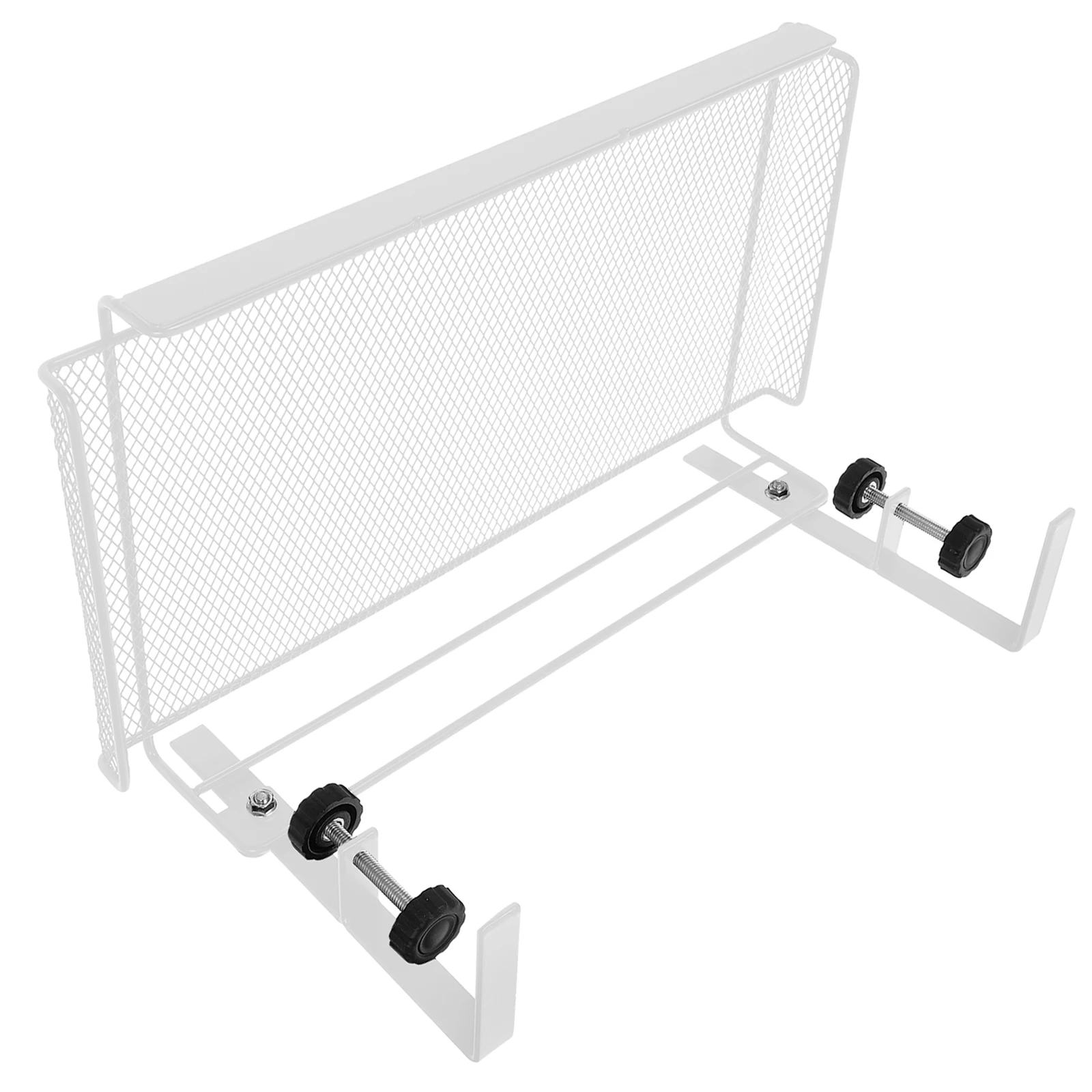 Organizers Under Table Storage Hanging Basket Baskets Desk File Iron Document Rack Travel