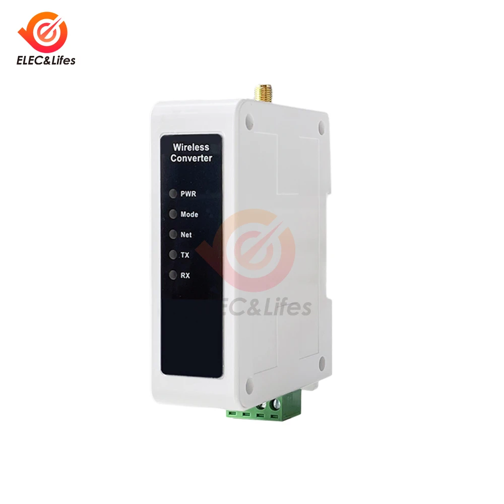 1 ชิ้น HRI-485 RS485 868 เมกะเฮิร์ตซ์ตัวแปลงเครือข่ายหลายระดับรองรับหลายโปรโตคอล