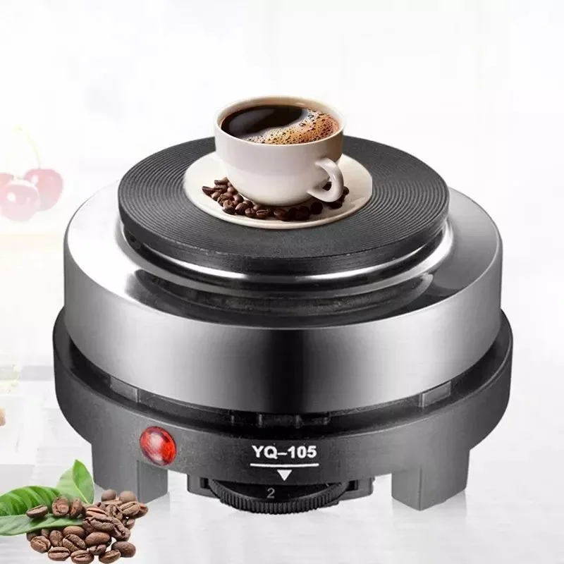 Mini 110V 500W 5.6 Inch Round Hot Plate Portable Countertop Burner For Ceramic Glass Kettle Single Plate Cooktop