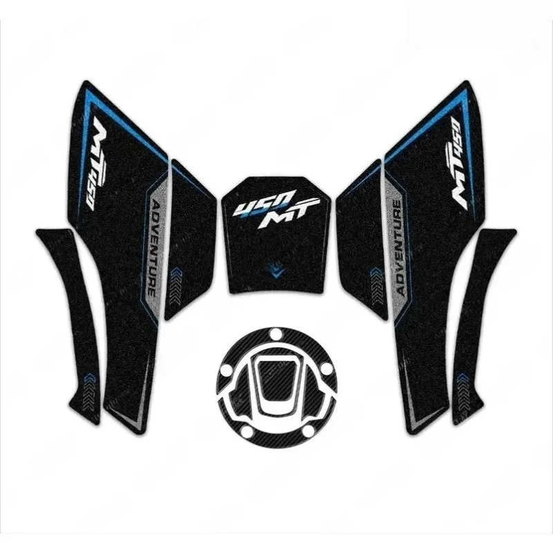 For CFMOTO 450MT 450 MT 2024 Tank Pad Sticker Motorcycle Fuel Tank Protection Decals
