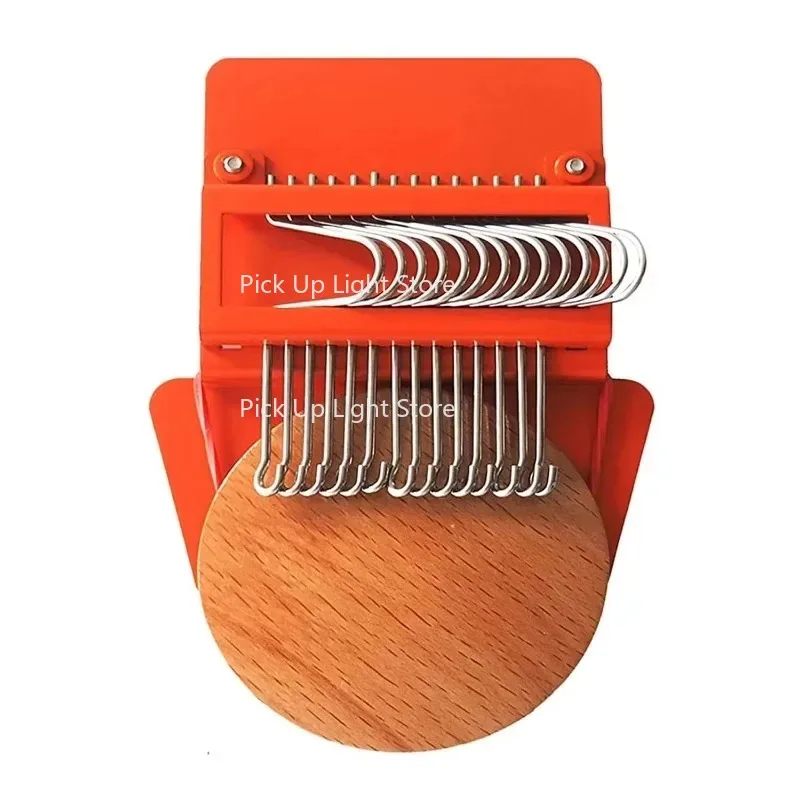 

12Hooks Darning Loom Small Weaving Loom for Visible Mending Jeans Weave Knitting Tool