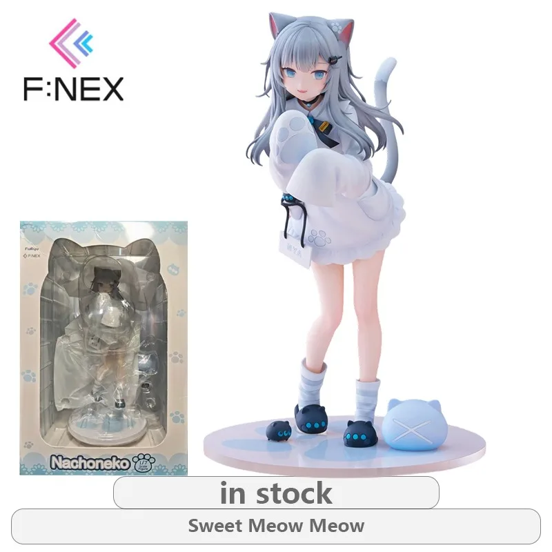 

F:NEX Original 1/7 Statue Series Sweet Meow Meow Anime Not Movable Figure Statue Model Toys Ornaments Gifts Fo Boys