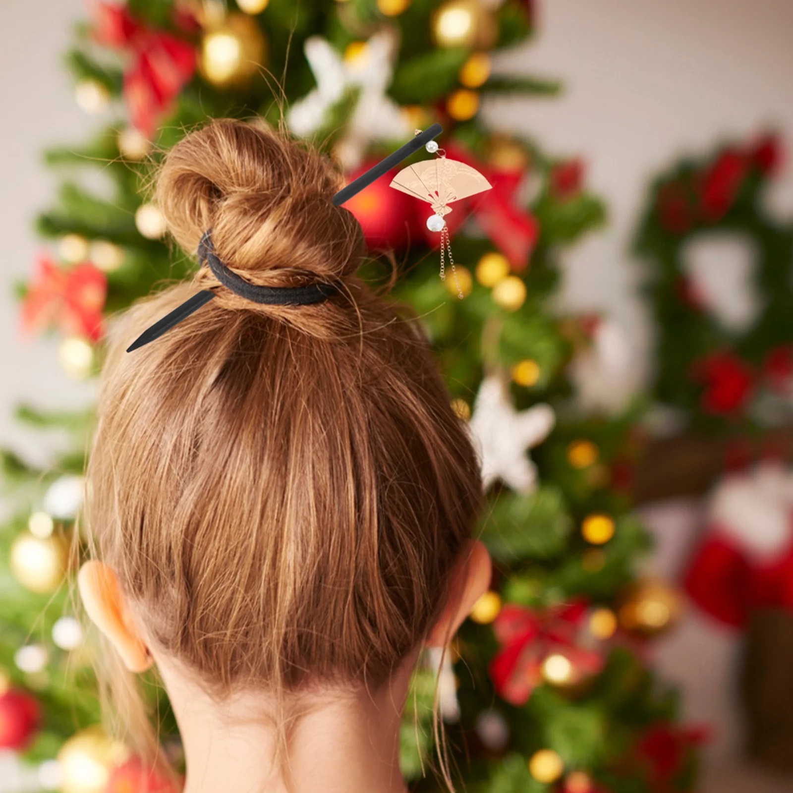 

Elegant Chinese Hairpin Tassel Traditional Wooden Alloy Hair Stick Hanfu Vintage Bridal Wedding Hair Accessory Special Occasions